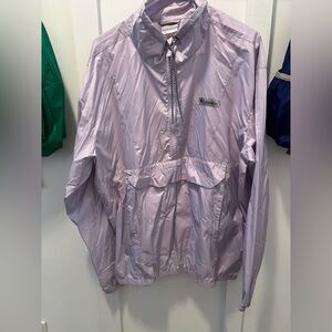 Mens Columbia pullover/rain jacket